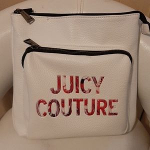 Juicy Couture white crossbody purse